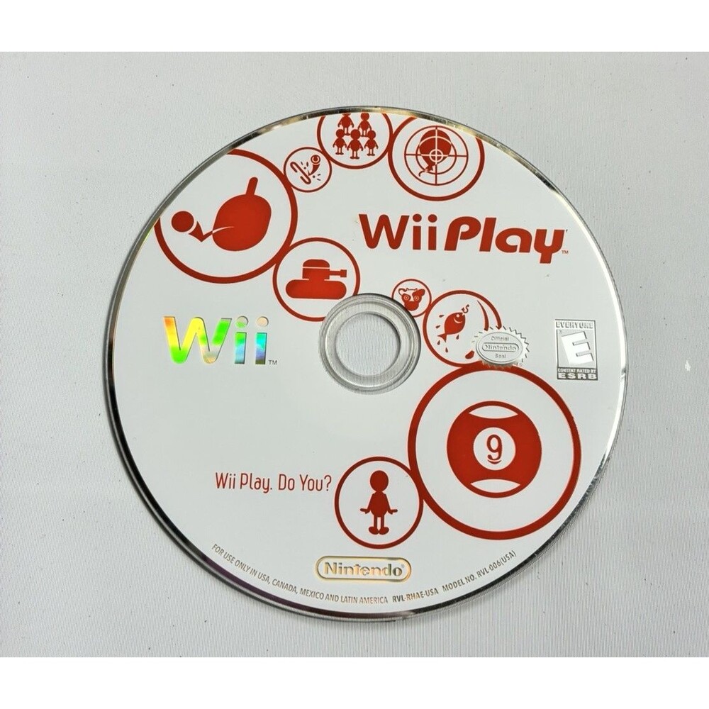 Nintendo Wii Play Nintendo Wii Video Game 2007 Disc Only